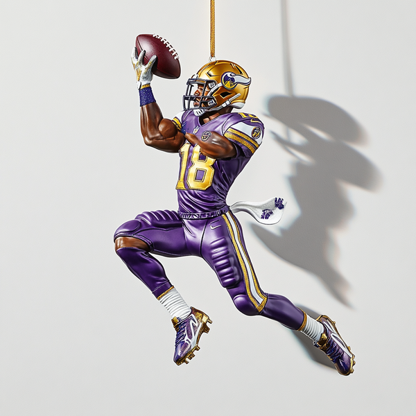 Justin Jefferson  Car Ornament 2